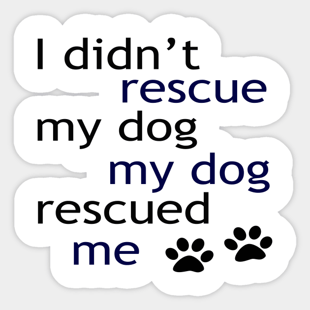 Rescued Sticker by almosthome